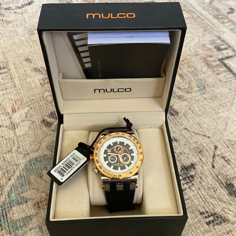 Mulco watch New with tags and box